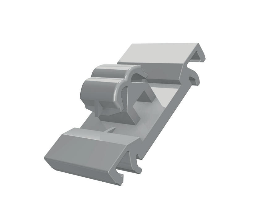 10 Grampos Da Moldura Inferior Lateral Das Portas Chevrolet Astra P1001