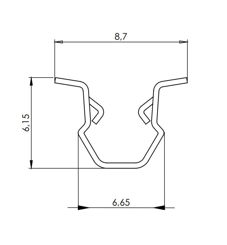 Grampos Metalico Do Painel Frontal Interno E Painel De Instrumentos Audi T