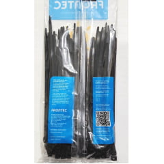 100 Abracadeiras Plastica Nylon 6.6 Resistente UV 1.2 X 3.7 X 151 mm F7015
