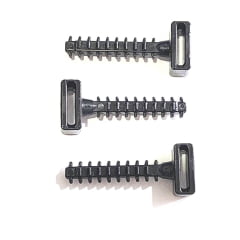 48 Grampos Chumbador para Abraçadeira Plástica Cabeça maior com proteção UV para Furo de 6mm 48 Grampos Chumbador para Abraçadeira Plástica Cabeça maior com proteção UV para Furo de 6mm