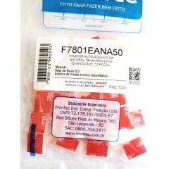 50 Fixador Auto Adesivo 3M Branco 19x19 mm Dupla Face de Alta Aderência 3M