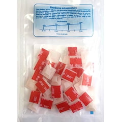 50 Fixador Auto Adesivo 3M Branco 19x19 mm Dupla Face de Alta Aderência 3M