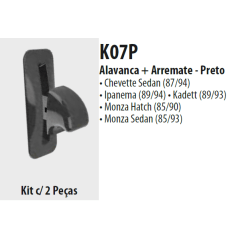 1 Kit Alavanca e arremate de inclinação do encosto do Banco Chevrolet antigos K07P