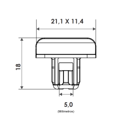 10 Grampos Da Faixa Da União Do Para-Choque + Spoiler, Grade Radiador, Lanterna De Neblina Traseira P1129