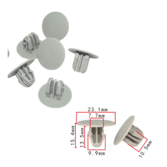 10 Grampos do forro de teto Nissan cinza C4160