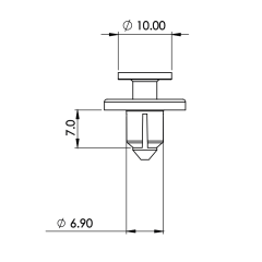 10 Grampos Do Para-Barro Subaru P345