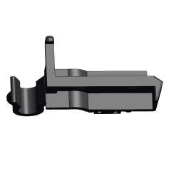 1 Grampo Do Descanso Da Haste Da Vareta Do Capô Toyota Corolla Fielder P532